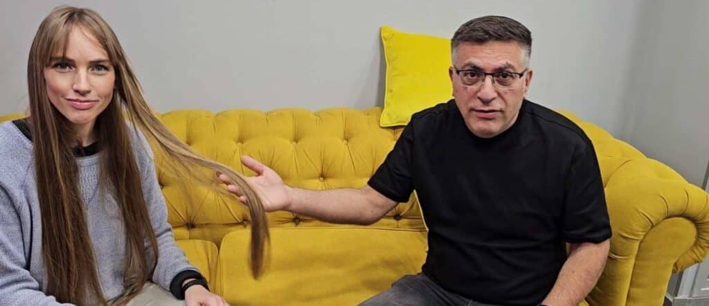 אבחון תוספות שיער בקליפסים – יחידות לדלילות או טרסים להארכה